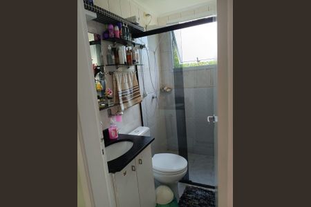 Banheiro de apartamento à venda com 2 quartos, 47m² em Demarchi, São Bernardo do Campo