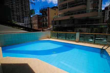 Área comum - Piscina de apartamento para alugar com 1 quarto, 60m² em Aviação, Praia Grande