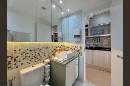 Studio para alugar com 27m², 0 quarto e sem vaga Studio para alugar com 27m², 0 quarto e sem vagaBanheiro