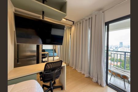 Studio para alugar com 27m², 0 quarto e sem vaga Studio para alugar com 27m², 0 quarto e sem vagaQuarto