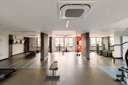 Studio para alugar com 27m², 0 quarto e sem vaga Studio para alugar com 27m², 0 quarto e sem vagaAcademia