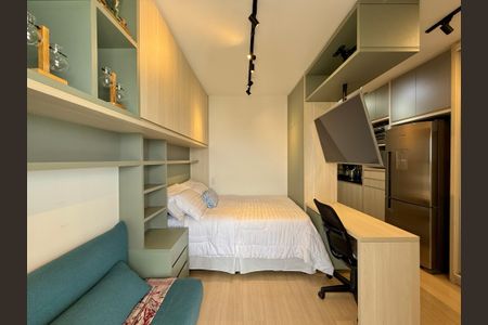 Studio para alugar com 27m², 0 quarto e sem vaga Studio para alugar com 27m², 0 quarto e sem vagaSala