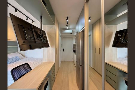 Studio para alugar com 27m², 0 quarto e sem vaga Studio para alugar com 27m², 0 quarto e sem vagaQuarto