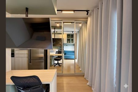 Studio para alugar com 27m², 0 quarto e sem vaga Studio para alugar com 27m², 0 quarto e sem vagaQuarto