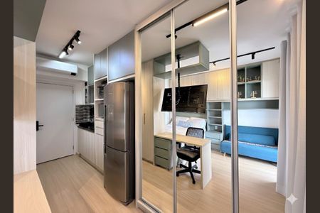 Studio para alugar com 27m², 0 quarto e sem vaga Studio para alugar com 27m², 0 quarto e sem vagaQuarto