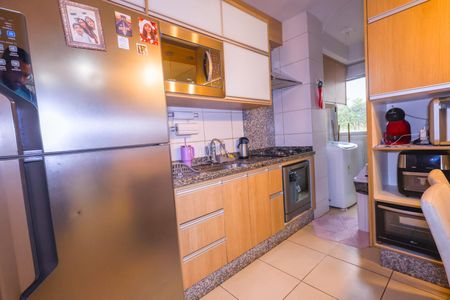 Cozinha de apartamento para alugar com 3 quartos, 70m² em Parque Oeste Industrial, Goiânia