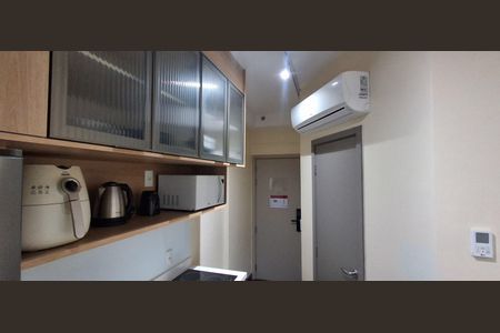 Studio à venda com 20m², 1 quarto e sem vagaCozinha 