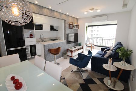 Sala de apartamento para alugar com 2 quartos, 65m² em Palmeiras de São José, São José dos Campos