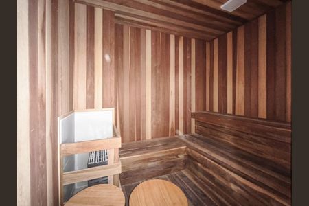 Studio para alugar com 32m², 1 quarto e sem vaga Studio para alugar com 32m², 1 quarto e sem vagaSauna