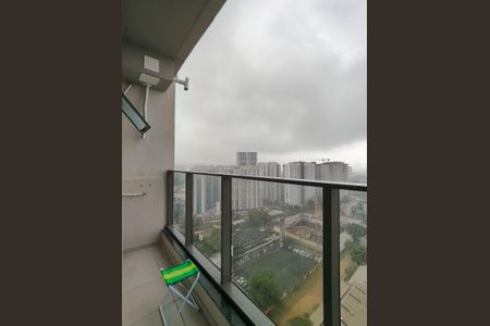 Varanda do Estúdio de kitnet/studio para alugar com 1 quarto, 32m² em Santo Cristo, Rio de Janeiro