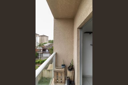 Varanda Sala de apartamento à venda com 2 quartos, 56m² em Jardim Santo Antonio, São Paulo