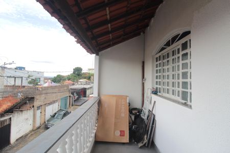 Varanda da Sala de casa à venda com 2 quartos, 107m² em Frei Leopoldo, Belo Horizonte