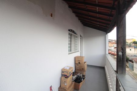 Varanda da Sala de casa à venda com 2 quartos, 107m² em Frei Leopoldo, Belo Horizonte