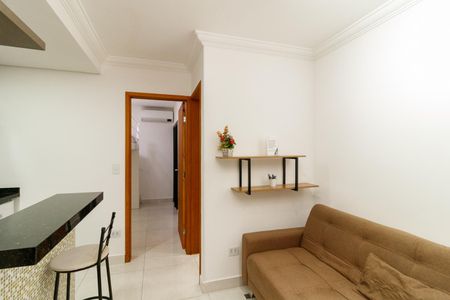 Sala de apartamento à venda com 1 quarto, 34m² em Vila Gustavo, São Paulo