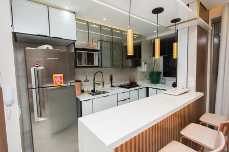 Apartamento à venda com 46m², 2 quartos e 1 vagaCozinha e Área de Serviço