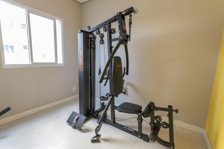Apartamento para alugar com 41m², 2 quartos e 1 vaga Apartamento para alugar com 41m², 2 quartos e 1 vagaÁrea comum - Academia