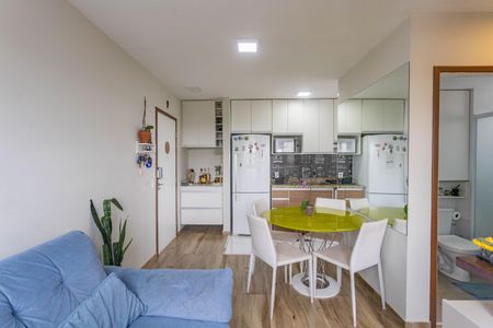 Sala  de apartamento para alugar com 2 quartos, 41m² em Campanário, Diadema