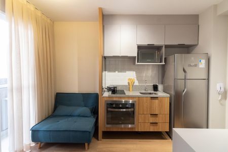 Apartamento para alugar com 25m², 1 quarto e sem vagaSala - Cozinha