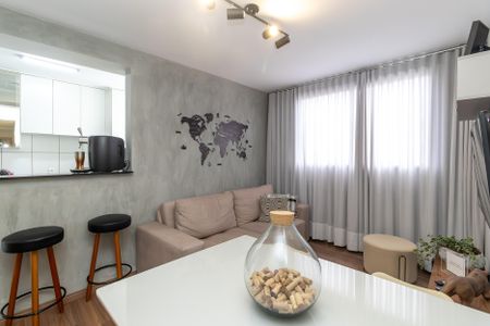 Sala de apartamento à venda com 2 quartos, 46m² em Castelo, Belo Horizonte