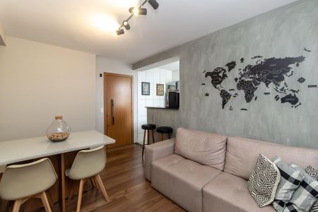 Sala de apartamento à venda com 2 quartos, 46m² em Castelo, Belo Horizonte