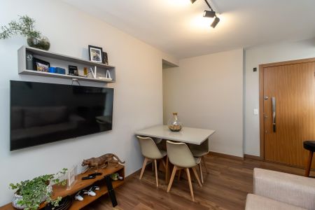 Sala de apartamento à venda com 2 quartos, 46m² em Castelo, Belo Horizonte