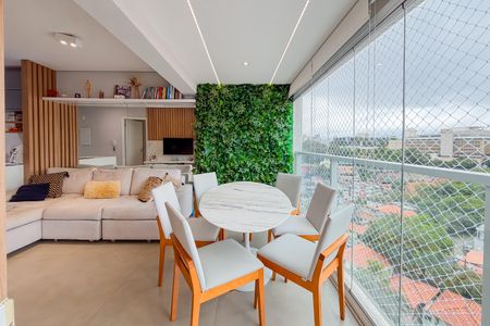 Varanda da Sala de apartamento à venda com 1 quarto, 40m² em Vila Mariana, São Paulo