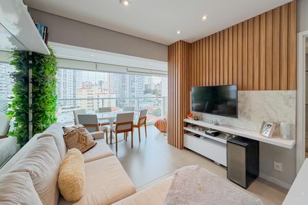 Sala de apartamento à venda com 1 quarto, 40m² em Vila Mariana, São Paulo