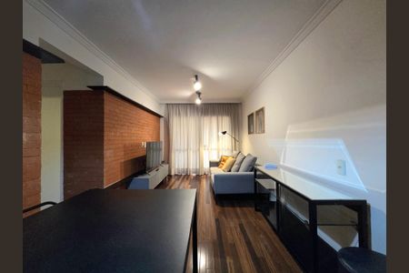 Sala de apartamento à venda com 1 quarto, 42m² em Itaim Bibi, São Paulo