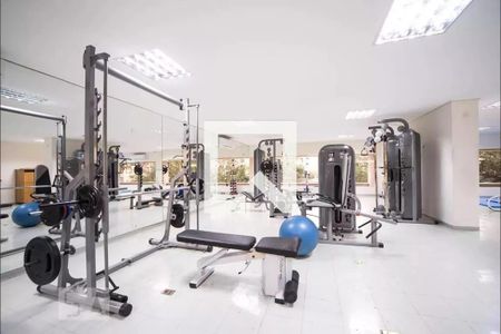 Apartamento para alugar com 42m², 1 quarto e 1 vaga Apartamento para alugar com 42m², 1 quarto e 1 vagaÁrea comum - Academia