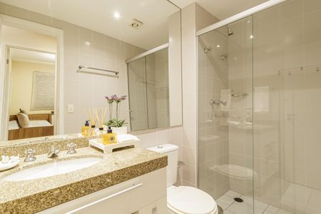 Apartamento para alugar com 64m², 2 quartos e 1 vaga Apartamento para alugar com 64m², 2 quartos e 1 vagaBanheiro Social