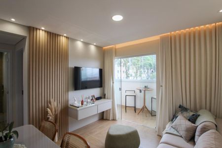 Sala de apartamento à venda com 2 quartos, 50m² em Indians, Belo Horizonte