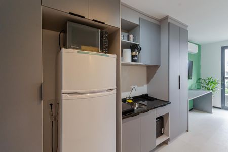Studio de kitnet/studio para alugar com 1 quarto, 25m² em Vila Olímpia, São Paulo