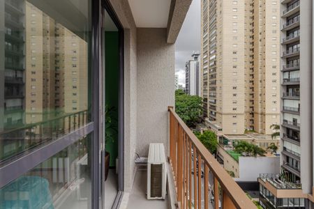 Sacada de kitnet/studio para alugar com 1 quarto, 25m² em Vila Olímpia, São Paulo