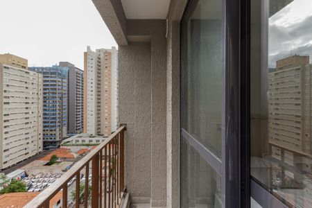 Sacada de kitnet/studio para alugar com 1 quarto, 25m² em Vila Olímpia, São Paulo