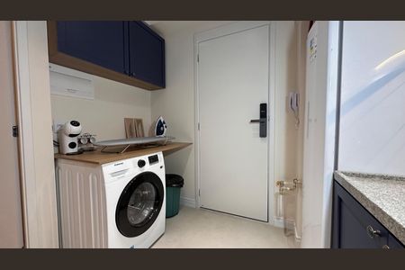 Área de serviço de apartamento para alugar com 1 quarto, 30m² em Vila Olímpia, São Paulo