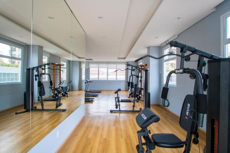 Apartamento à venda com 50m², 2 quartos e 1 vaga Apartamento à venda com 50m², 2 quartos e 1 vagaÁrea comum - Academia