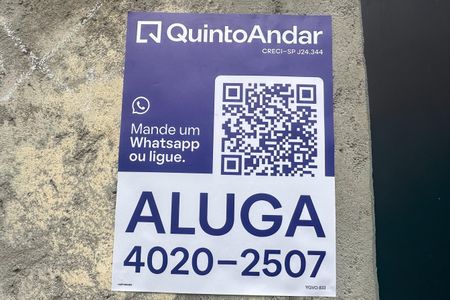 Apartamento para alugar com 22m², 1 quarto e sem vaga Apartamento para alugar com 22m², 1 quarto e sem vagaPlaca