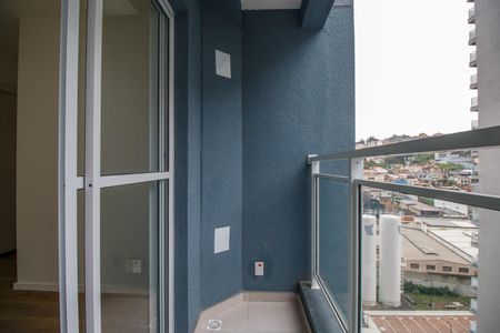 Sala Varanda de apartamento para alugar com 2 quartos, 44m² em Santo Cristo, Rio de Janeiro