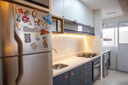Cozinha de apartamento para alugar com 2 quartos, 63m² em Braga, São José dos Pinhais
