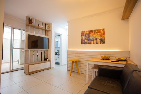 Sala de apartamento para alugar com 2 quartos, 63m² em Braga, São José dos Pinhais