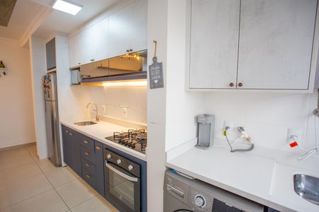 Cozinha de apartamento para alugar com 2 quartos, 63m² em Braga, São José dos Pinhais