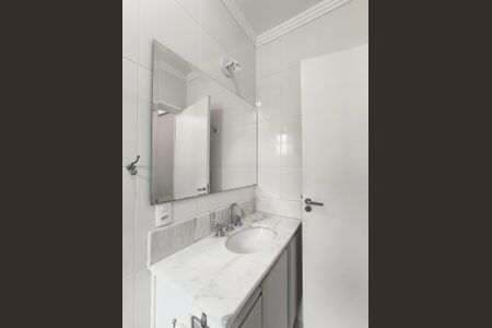 Banheiro da Suíte de casa de condomínio à venda com 3 quartos, 110m² em Colônia, Jundiaí