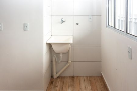 Studio para alugar com 25m², 1 quarto e sem vaga Studio para alugar com 25m², 1 quarto e sem vagaCozinha e Área de Serviço