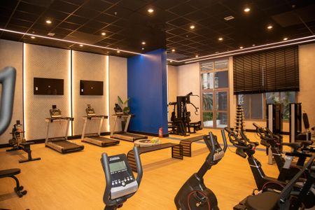 Studio para alugar com 27m², 1 quarto e sem vagaAcademia