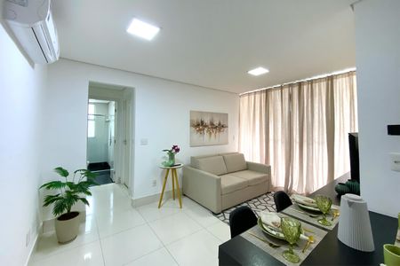 Sala de apartamento para alugar com 1 quarto, 55m² em Anchieta, Belo Horizonte