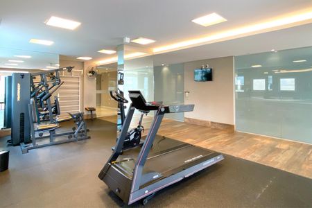 Apartamento para alugar com 55m², 1 quarto e 2 vagasÁrea comum - Academia