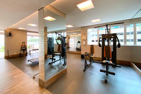 Apartamento para alugar com 55m², 1 quarto e 2 vagasÁrea comum - Academia