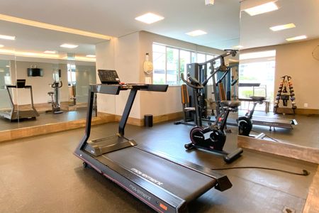 Apartamento para alugar com 55m², 1 quarto e 2 vagasÁrea comum - Academia