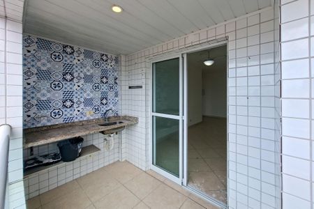 Sacada  de apartamento para alugar com 2 quartos, 90m² em Aviação, Praia Grande