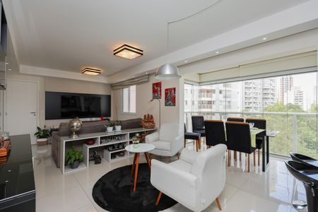 Sala de apartamento à venda com 2 quartos, 84m² em Vila Andrade, São Paulo
